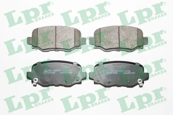 05P1955 LPR Колодки тормозные дисковые комплект