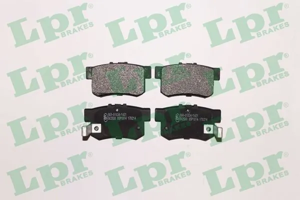 05P1014 LPR Колодки тормозные дисковые комплект