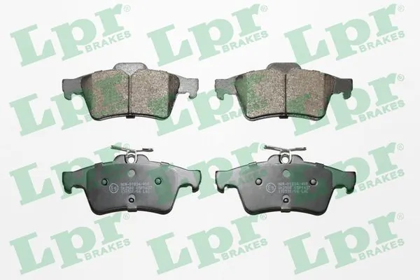 05P1637 LPR Колодки тормозные дисковые комплект