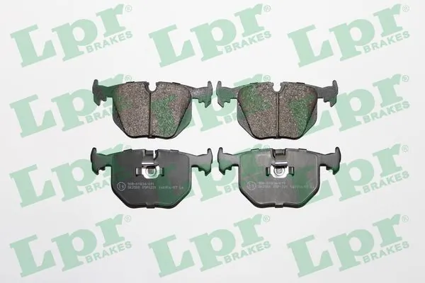 05P1231 LPR Колодки тормозные дисковые комплект