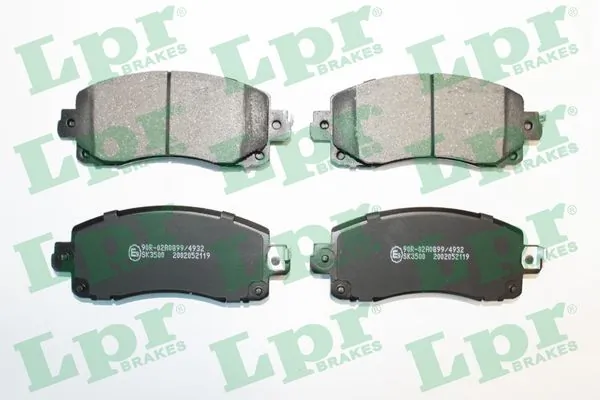 05P2119 LPR Колодки передние