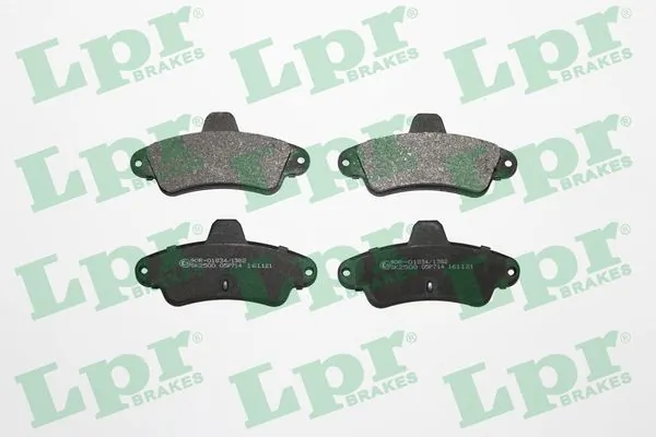 05P714 LPR Колодки тормозные дисковые комплект