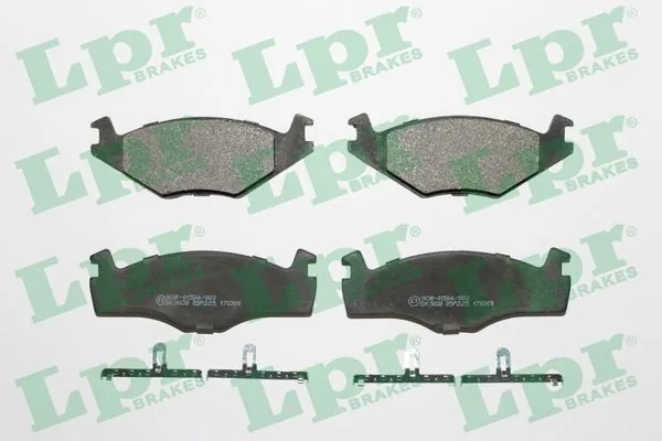 05P225 LPR Колодки передние