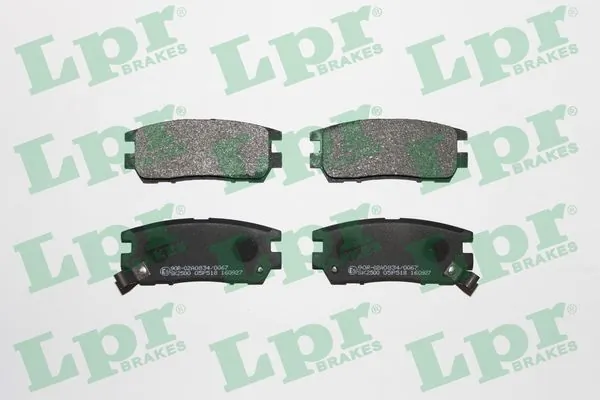 05P518 LPR Колодки тормозные дисковые комплект
