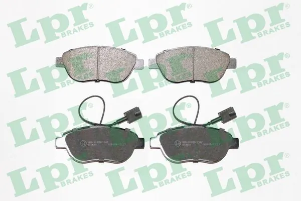 05P1657 LPR Колодки передние
