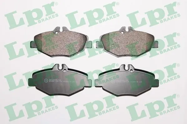 05P1124 LPR Колодки передние