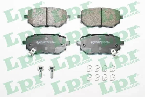 05P2150 LPR Колодки тормозные дисковые комплект