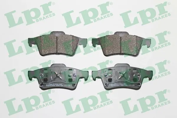 05P1189 LPR Колодки тормозные дисковые комплект