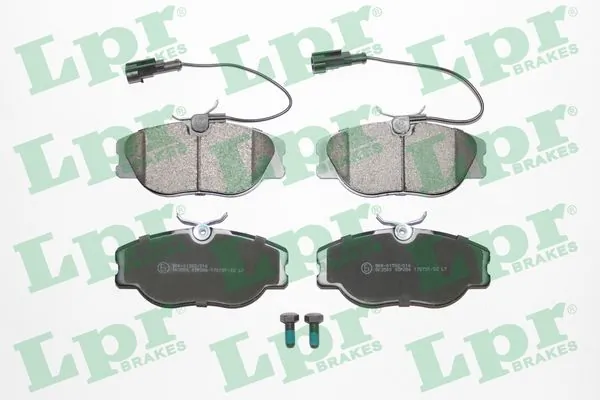 05P286 LPR Колодки передние