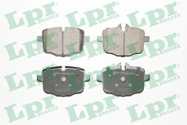 05P1631 LPR Колодки тормозные дисковые комплект