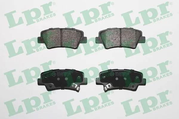 05P1558 LPR Колодки тормозные дисковые комплект