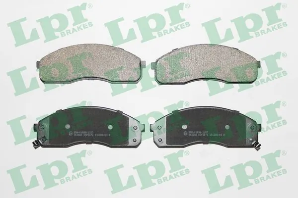 05P1072 LPR Колодки передние