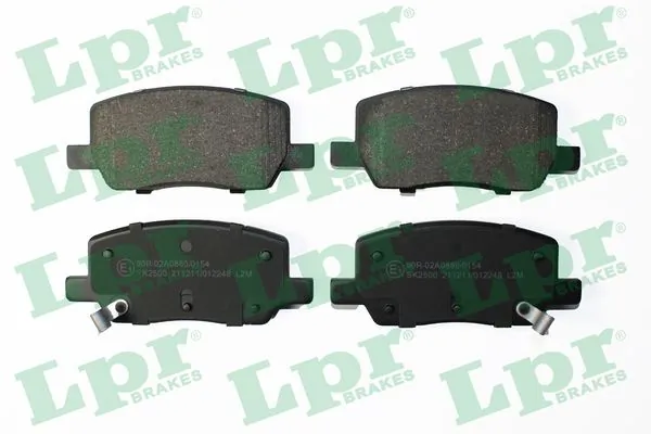 05P2248 LPR Колодки тормозные дисковые комплект