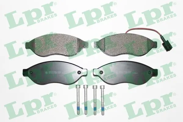 05P1287 LPR Колодки передние