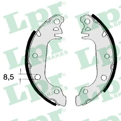 Барабанные колодки Ford 5015671