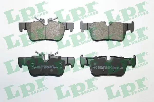 05P2024 LPR Колодки тормозные дисковые комплект