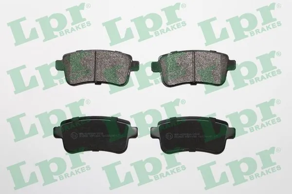 05P1484 LPR Колодки тормозные дисковые комплект