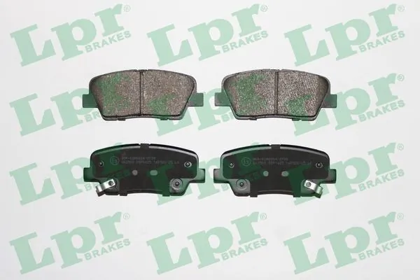 05P1625 LPR Колодки тормозные дисковые комплект