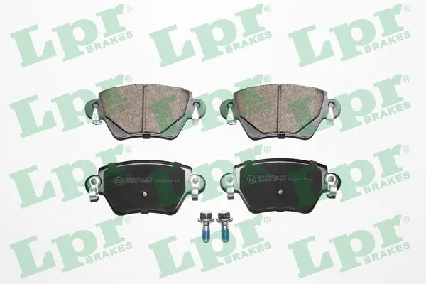 05P897 LPR Колодки тормозные дисковые комплект