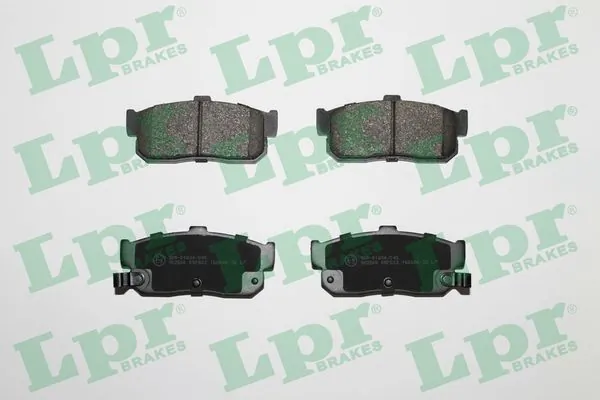 05P602 LPR Колодки тормозные дисковые комплект
