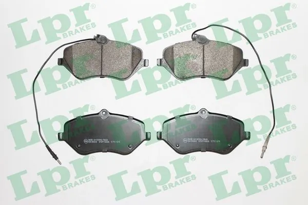 05P1666 LPR Колодки передние