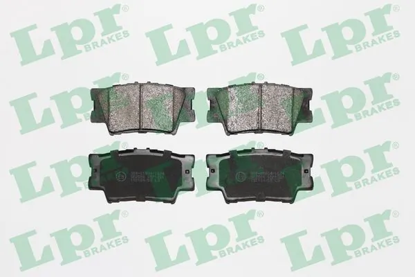 05P1281 LPR Колодки тормозные дисковые комплект