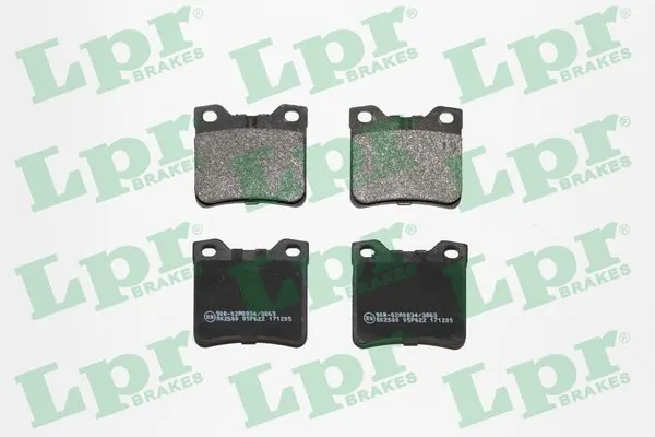05P622 LPR Колодки тормозные дисковые комплект