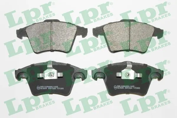 05P1526 LPR Колодки передние