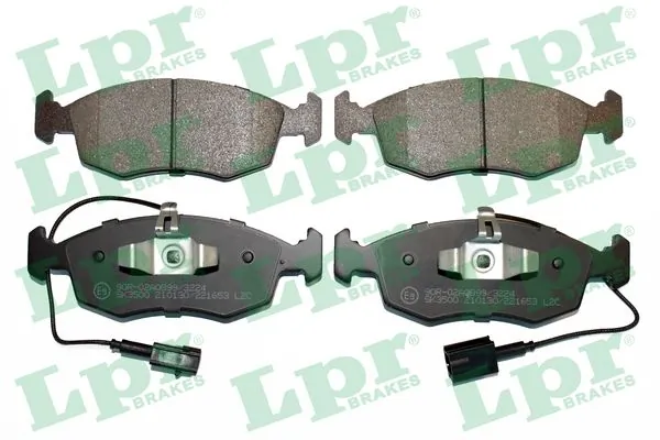 05P1653 LPR Колодки передние