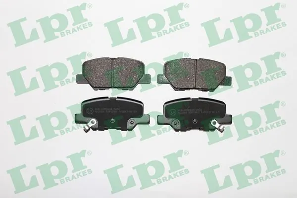 05P1802 LPR Колодки тормозные дисковые комплект