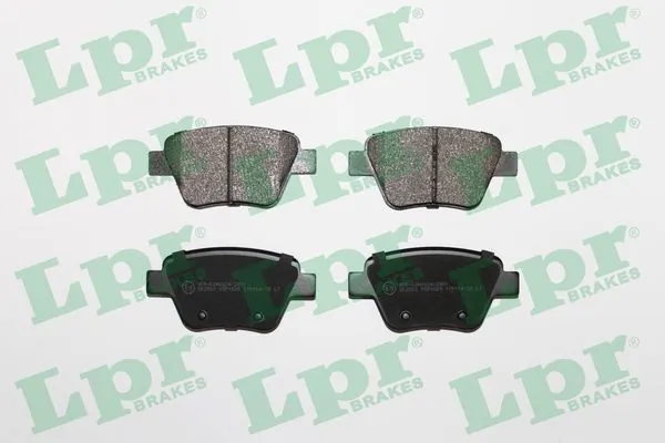 05P1608 LPR Колодки тормозные дисковые комплект