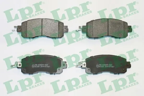 05P1867 LPR Колодки передние