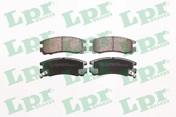 05P043 LPR Колодки тормозные дисковые комплект
