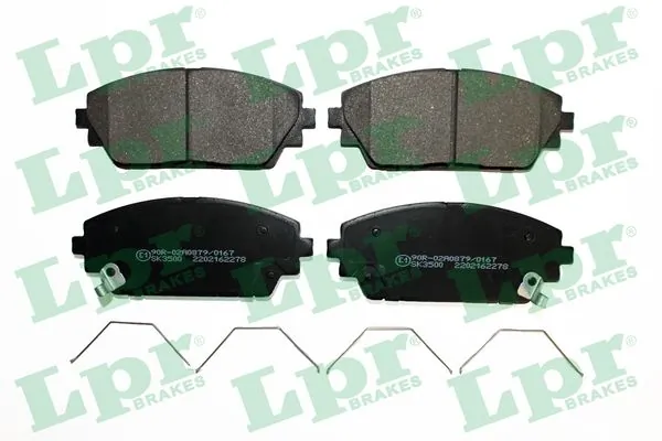 05P2278 LPR Колодки передние