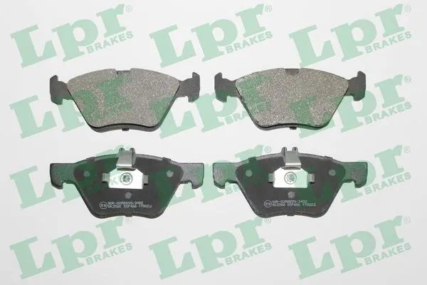 05P406 LPR Колодки передние