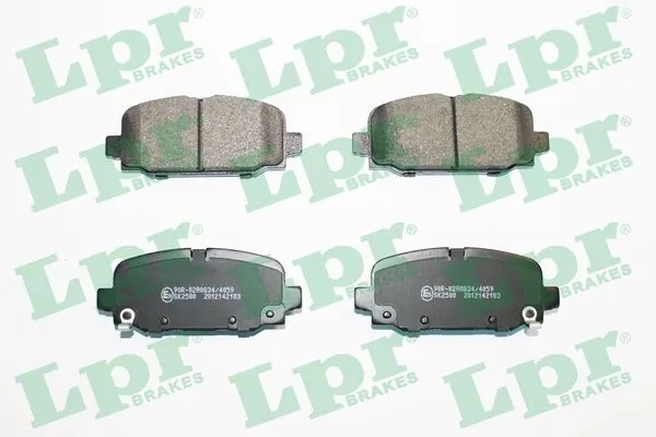 05P2183 LPR Колодки тормозные дисковые комплект
