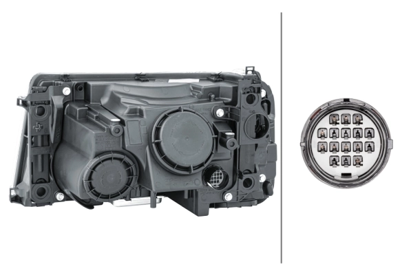1EL238022821 HELLA Фара передняя правая