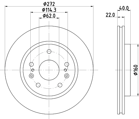 Тормозные диски 5531170L00000 Suzuki