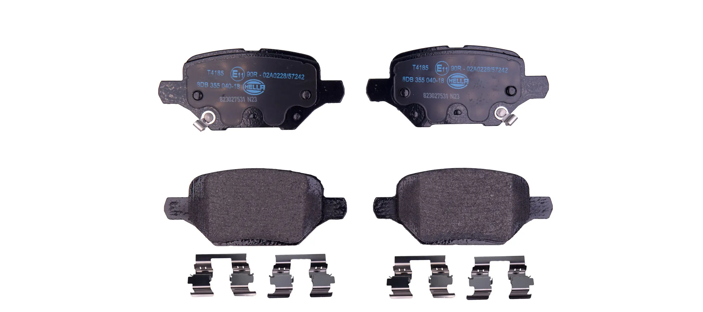 Купить 986424895 Bosch Колодки тормозные задние, дисковые