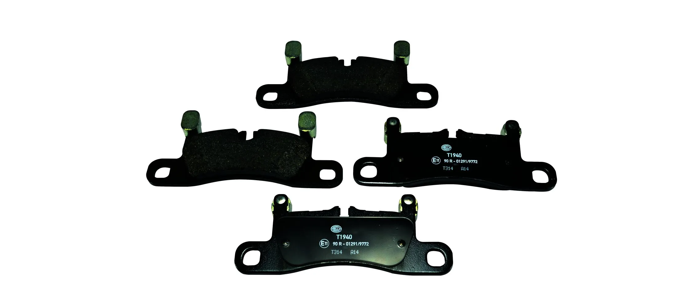 Pastillas de freno traseras 8DB355015121 HELLA
