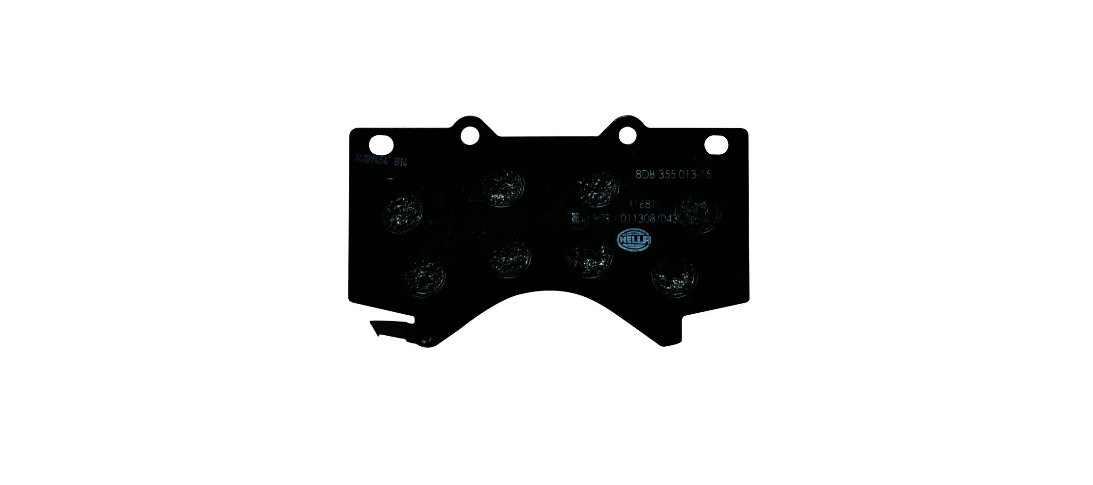 8DB355013151 HELLA Колодки передние