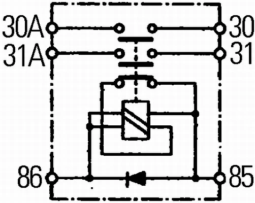 6EK008776001 HELLA Аккумуляторная батарея