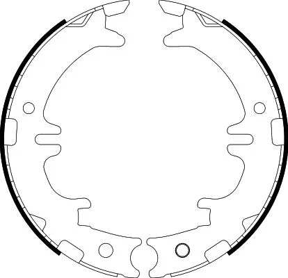 Compre Sapatas do freio de estacionamento Toyota RAV4 