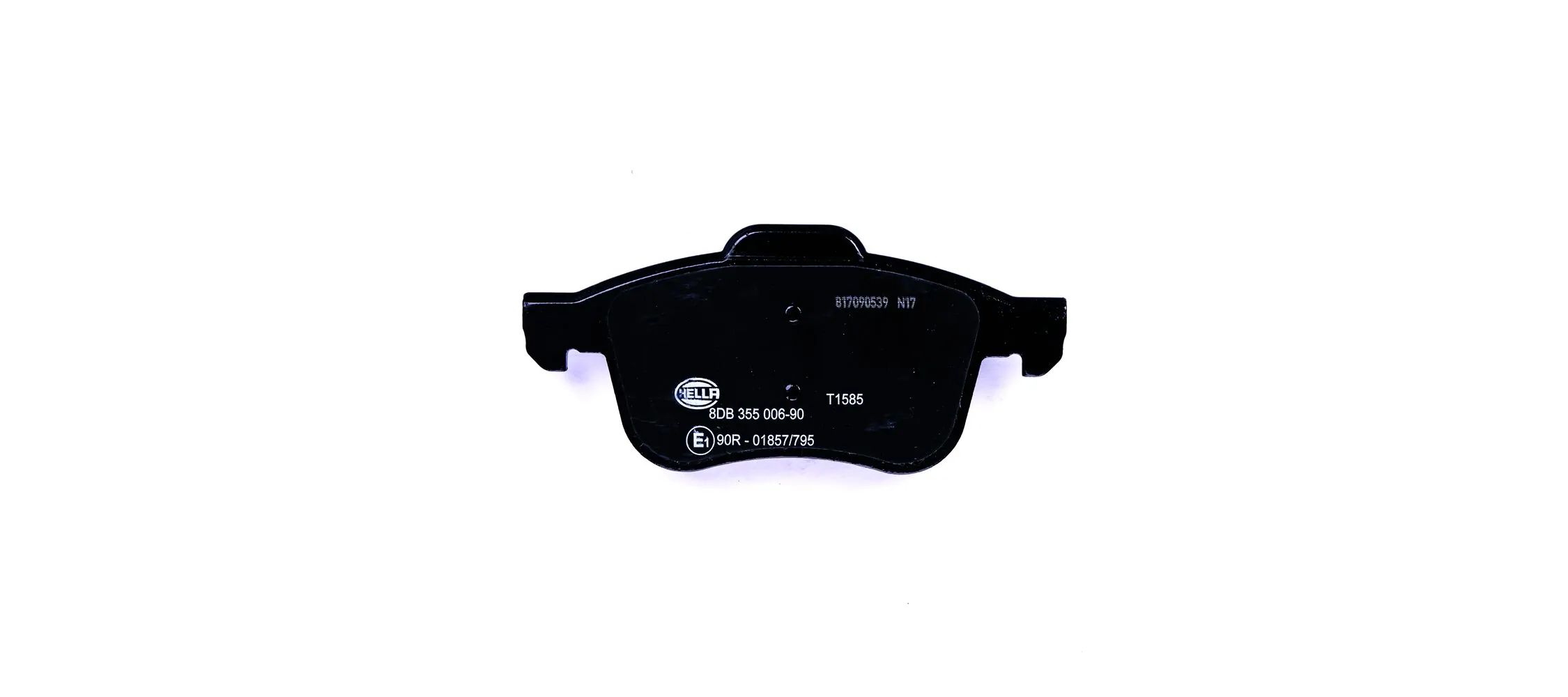 8DB355006901 HELLA Колодки передние