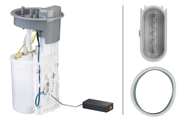Módulo de bomba de combustível com sensor do nível de combustível Volkswagen Bora 1J2