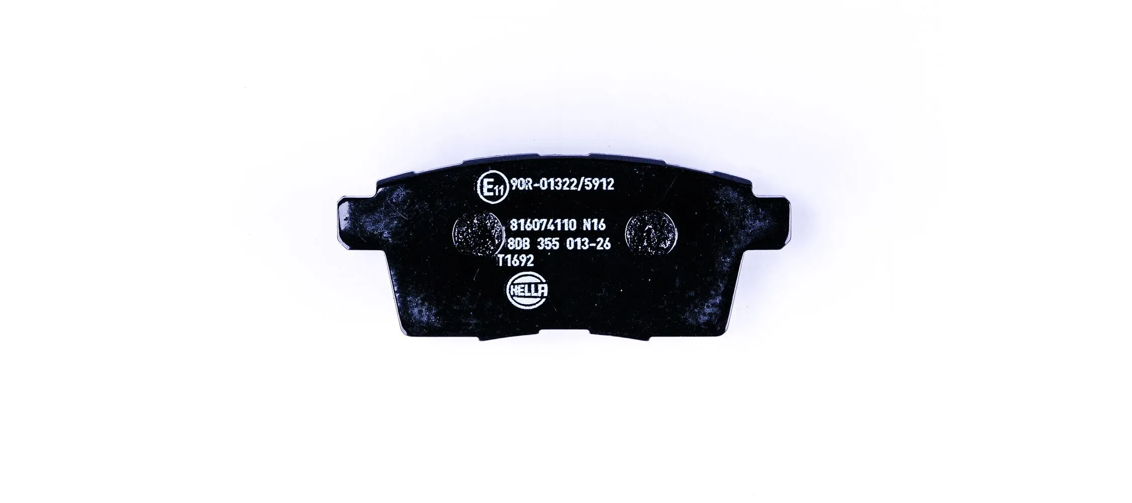 8DB355013261 HELLA Колодки тормозные дисковые комплект