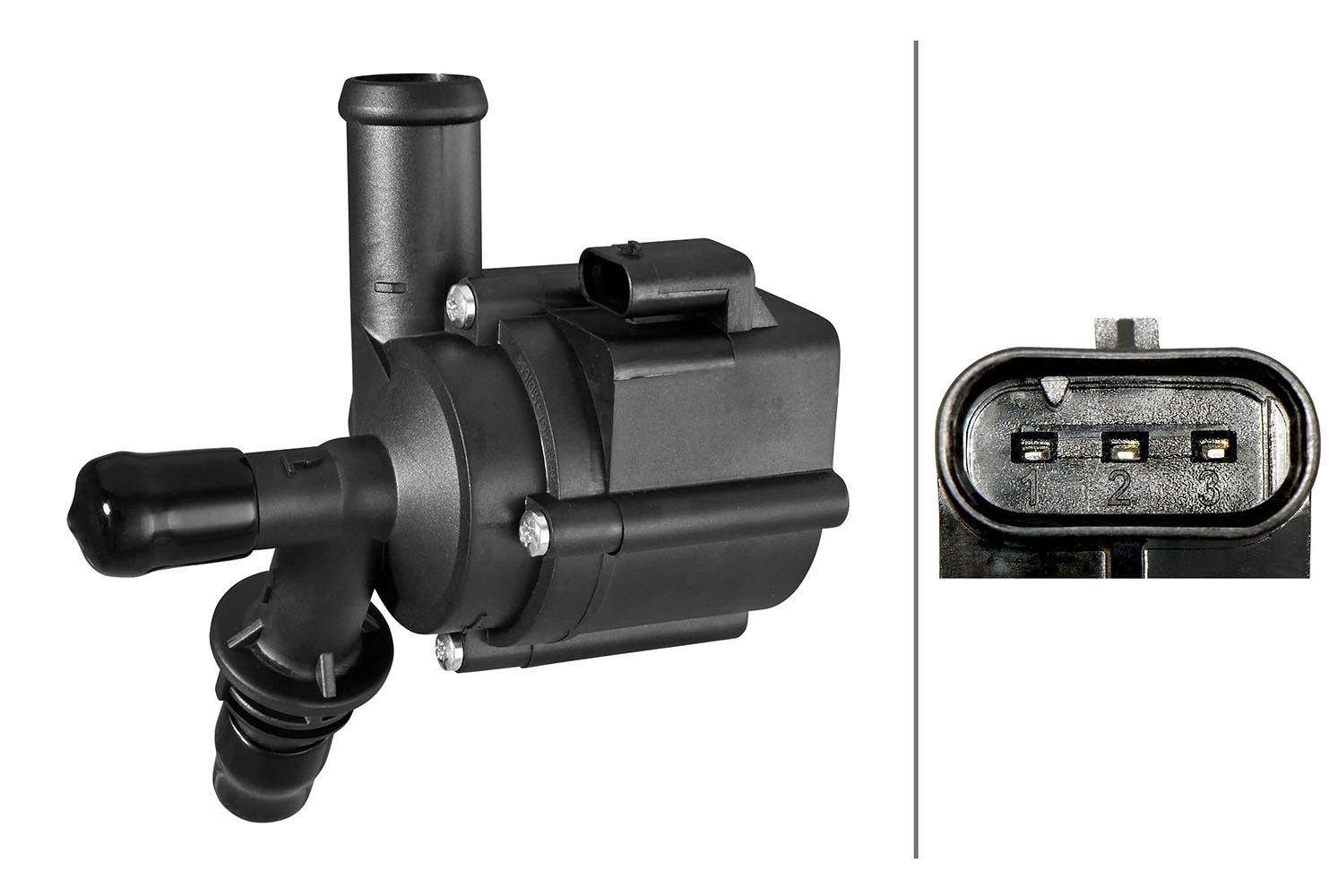 Водяной насос охлаждения электрический дополнительный на BMW 3  F30, F80