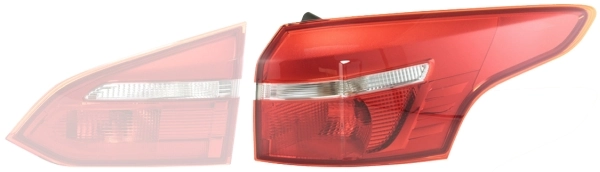 Фонари задние на Ford Focus III CB8