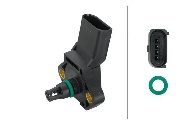 Sensor de temperatura da mistura de ar Skoda Fabia 2 5J2, 542, 572, 582