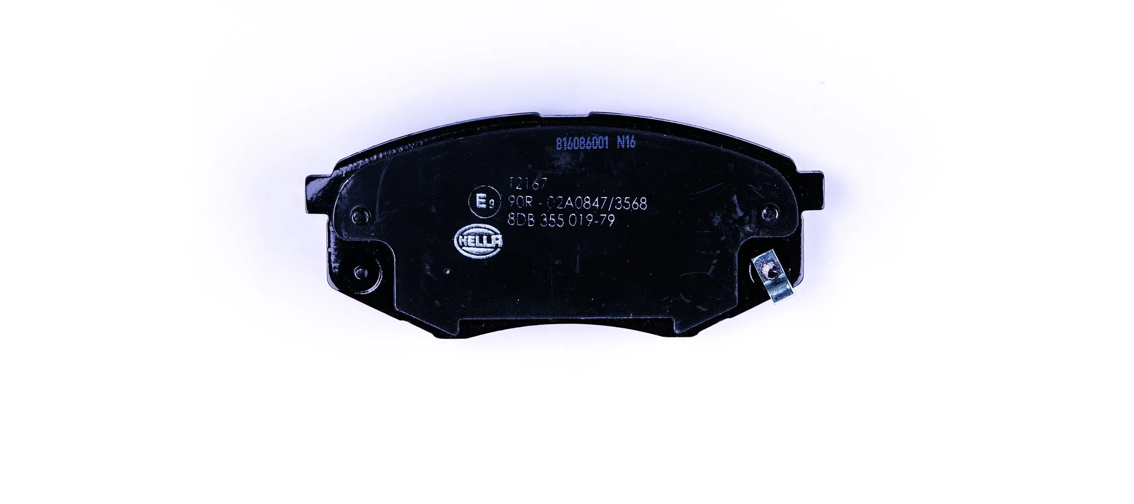 8DB355019791 HELLA Колодки передние